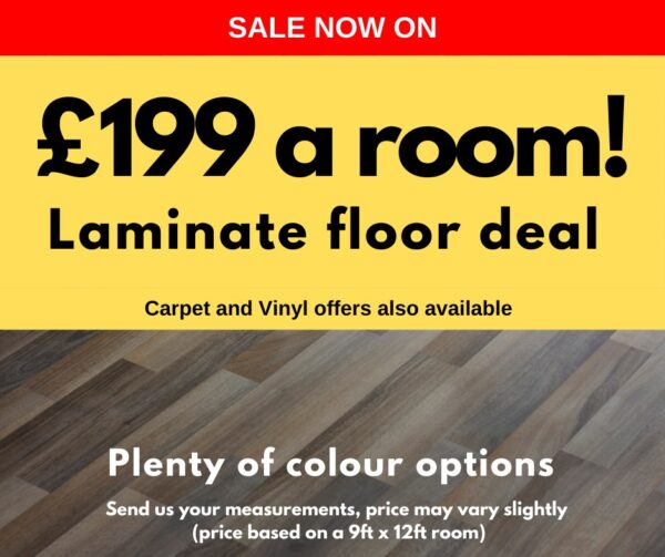 £199 LAMINATE ROOM DEAL