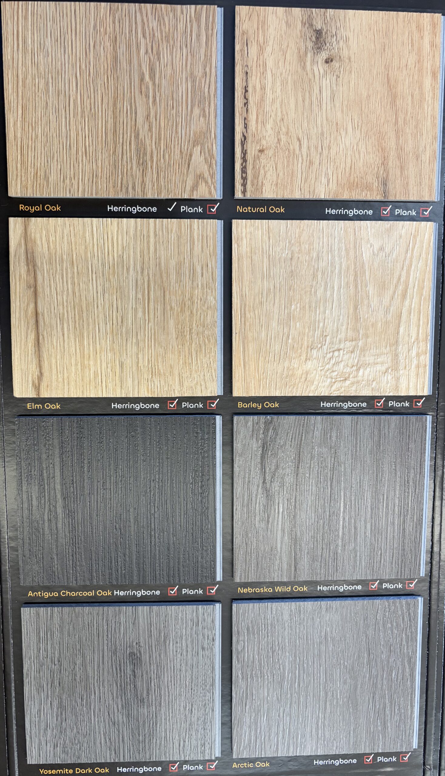 Herringbone, Plank, and Tiles LVT/SPC Range- REDUCED TO £19.99/SqYd - Image 2