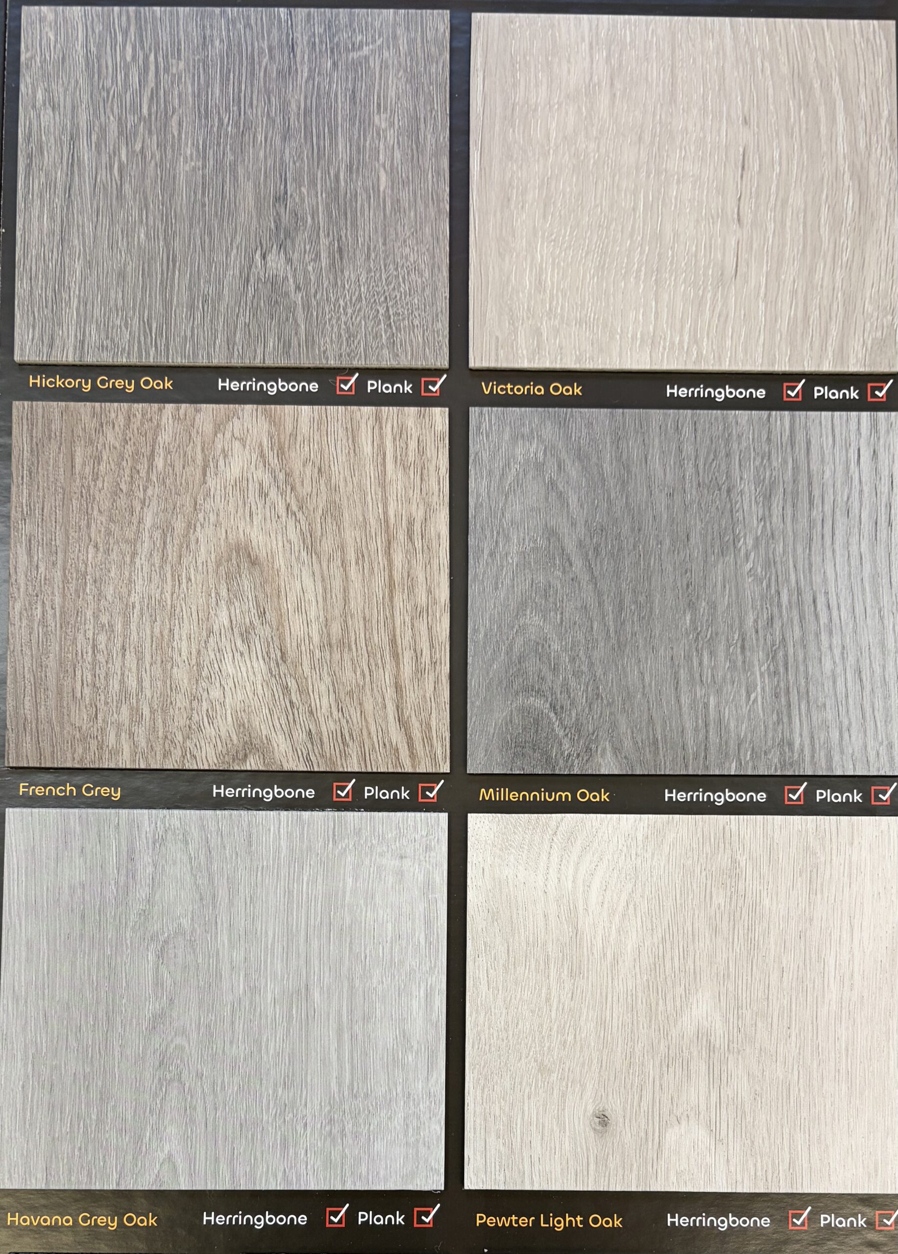 Herringbone, Plank, and Tiles LVT/SPC Range- REDUCED TO £19.99/SqYd - Image 4